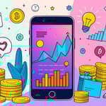 Apps com dicas de educação financeira dentro da plataforma