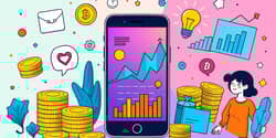 Apps com dicas de educação financeira dentro da plataforma