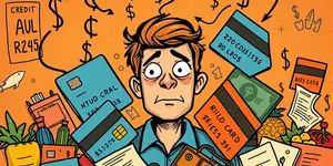 Erros ao usar o cartão como extensão da renda