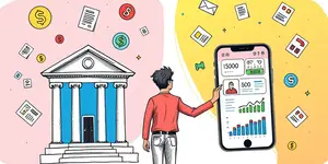 Como comparar empréstimos entre bancos e fintechs