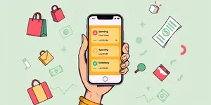 Aplicativos com alertas automáticos para gastos fora do planejado
