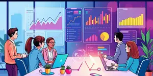 Aplicativos com relatórios visuais fáceis de entender