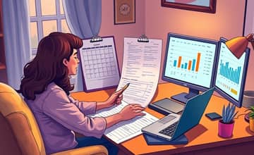 Tenha uma rotina de revisão semanal das suas finanças