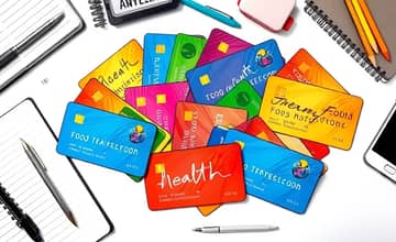 Organize seus cartões por finalidade e tipo de benefício