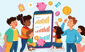 Acesse dicas e conteúdos de educação financeira dentro do app