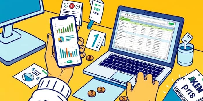 Como usar ferramentas simples para organizar as finanças