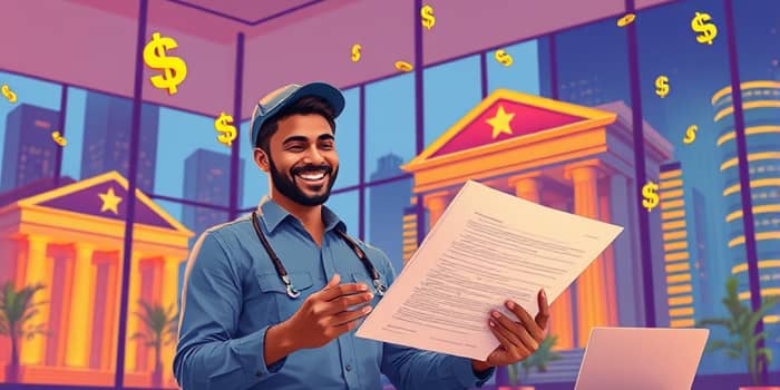 Como conseguir um empréstimo com segurança e boas taxas