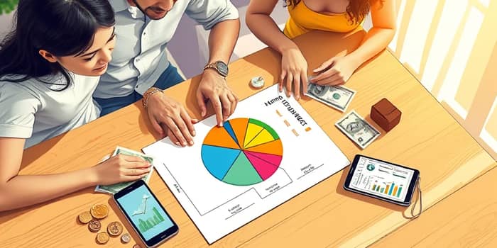 Como dividir a renda mensal por categorias com equilíbrio