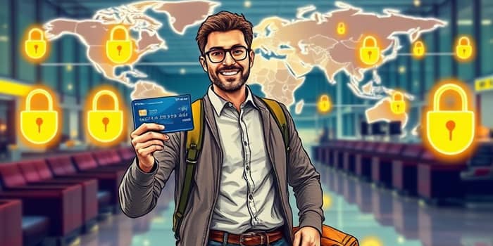 Como usar o cartão em viagens internacionais com segurança