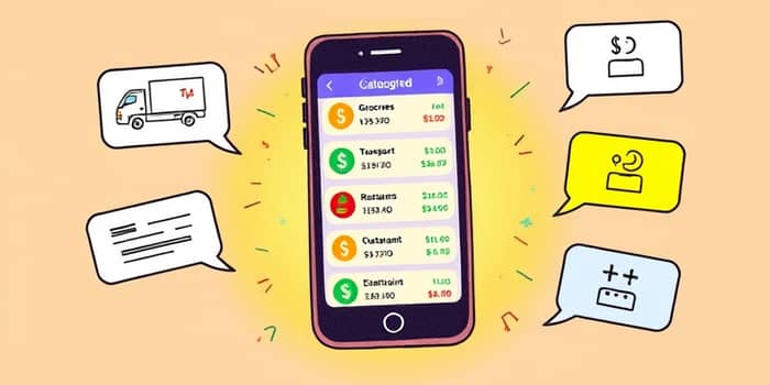 Cartões com alertas automáticos de gastos por categoria