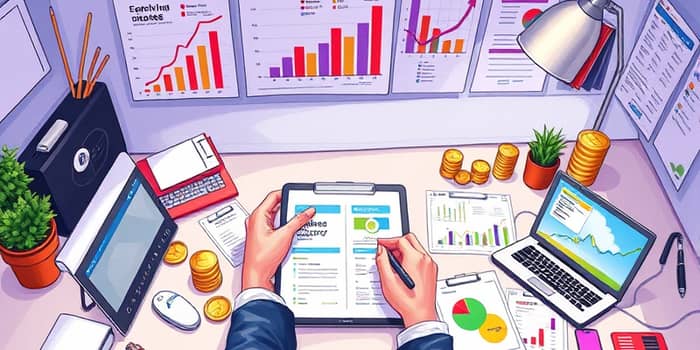 Como montar um orçamento mensal simples e funcional