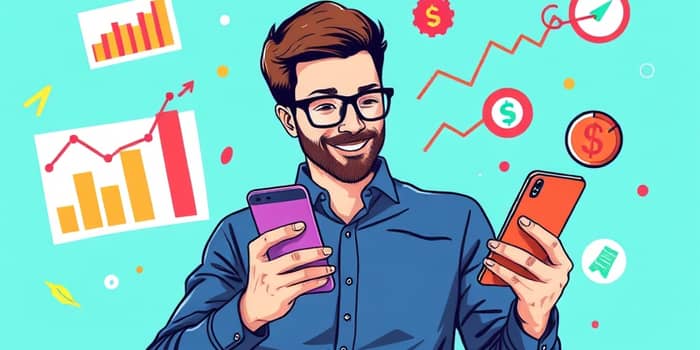 Apps para controle de renda variável de autônomos
