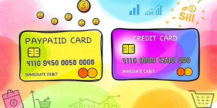 Diferença entre cartão pré-pago e cartão de crédito tradicional