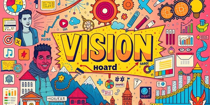 Use metas visuais para manter a motivação