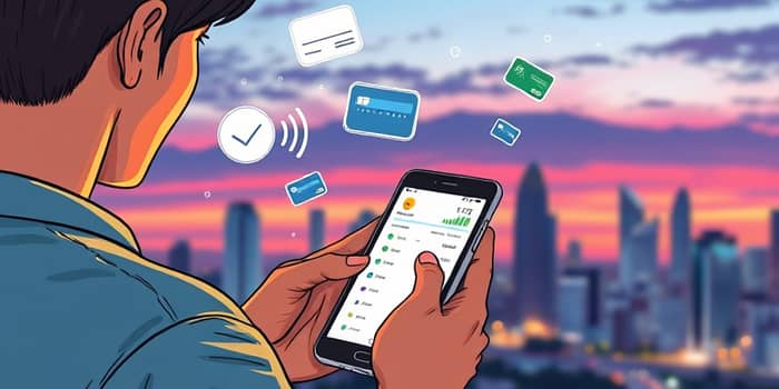 Monitore o uso do cartão como parte do controle financeiro