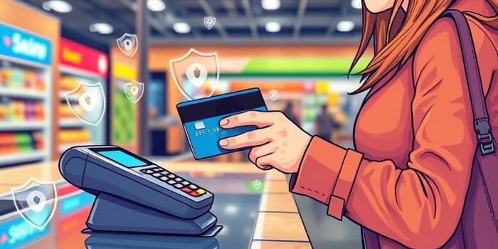 Proteja seus dados ao usar o cartão em compras físicas