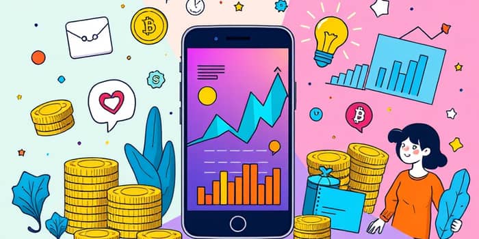 Apps com dicas de educação financeira dentro da plataforma