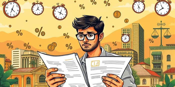 Atenção ao prazo e às taxas embutidas