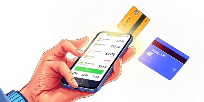 Configure notificações para controlar o uso do cartão