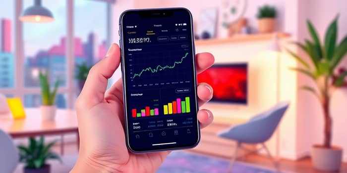 Tenha um painel financeiro completo no celular