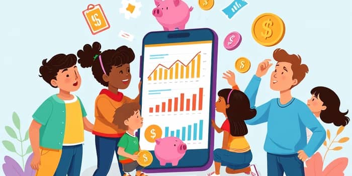 Acesse dicas e conteúdos de educação financeira dentro do app