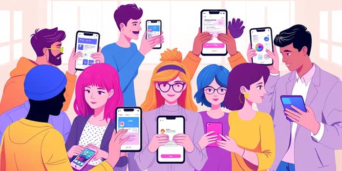 Apps com layout personalizado para facilitar a usabilidade