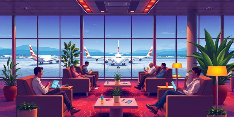 Verifique se seu cartão oferece acesso a salas VIP em aeroportos